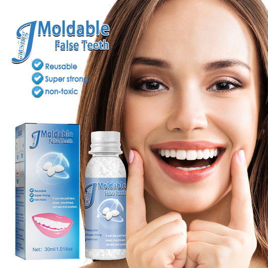 Jaysuing Moldable Dental Filling Cavity Adhesive (30ml box), Film And Television Makeup Denture Modification Adhesive, False Dental Filling, Broken Tooth Temporary Dental Filling Adhesive