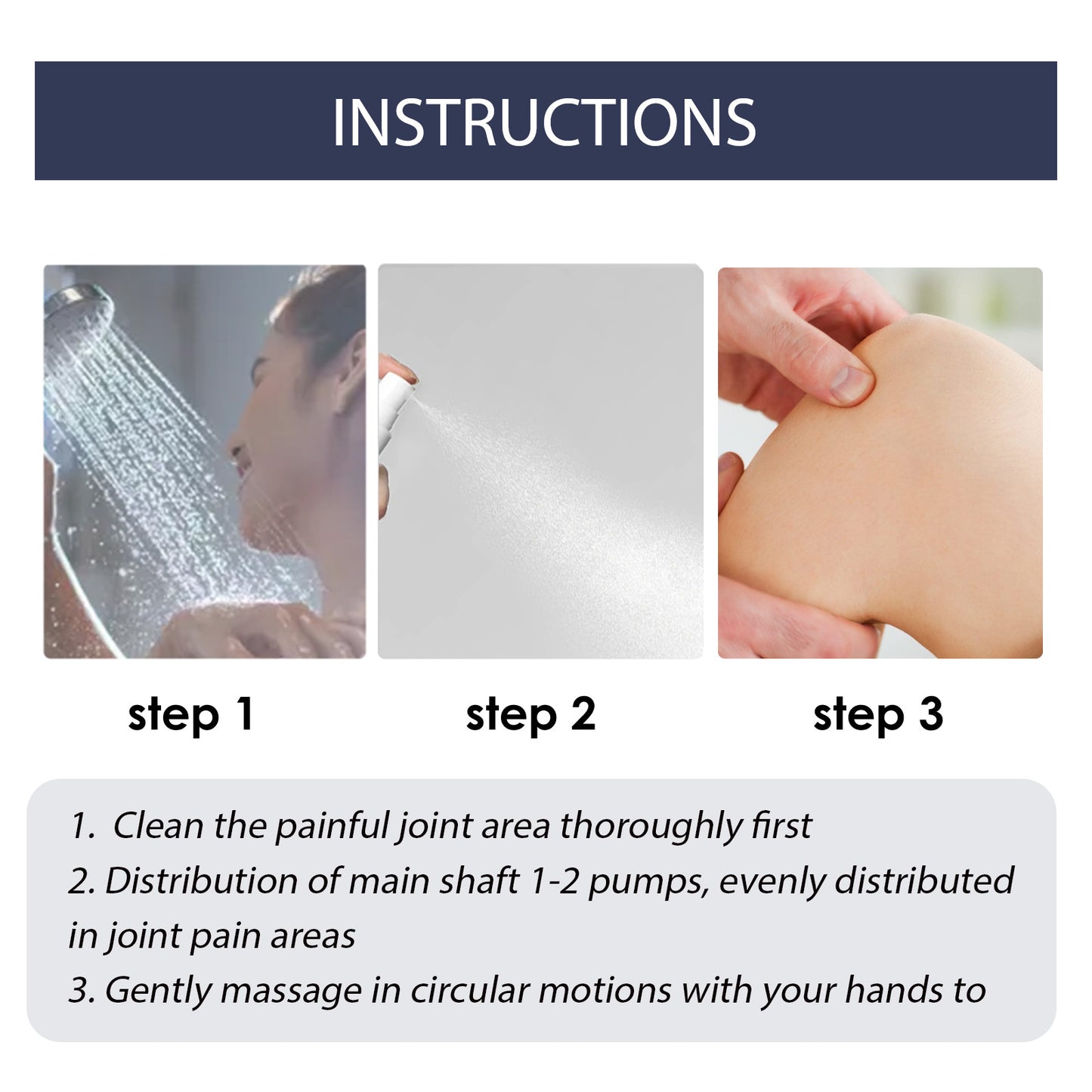 Anti-Inflammation Arthrosis Spray, Relieve Knee Shoulder Neck Pain Body Joint Health Care Spray