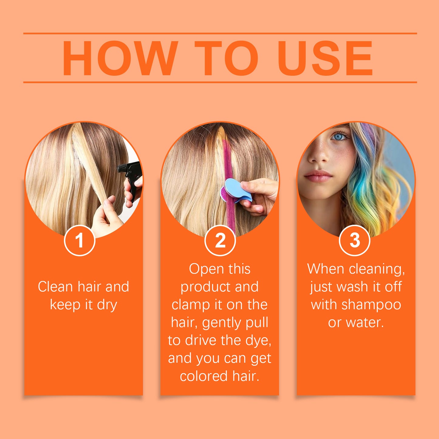 Hoegoa Hair Dye Powder (Purple) Can Easily Change Your Hair Color With Just One Application. It Naturally Covers Your Hair And Is Convenient For The Ball