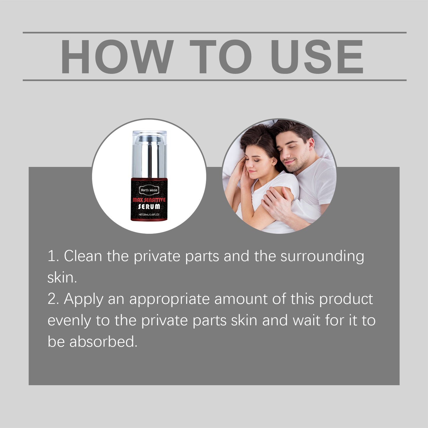 Body Care Serum Improves Skin Touch And Comfort For Intimate Moments