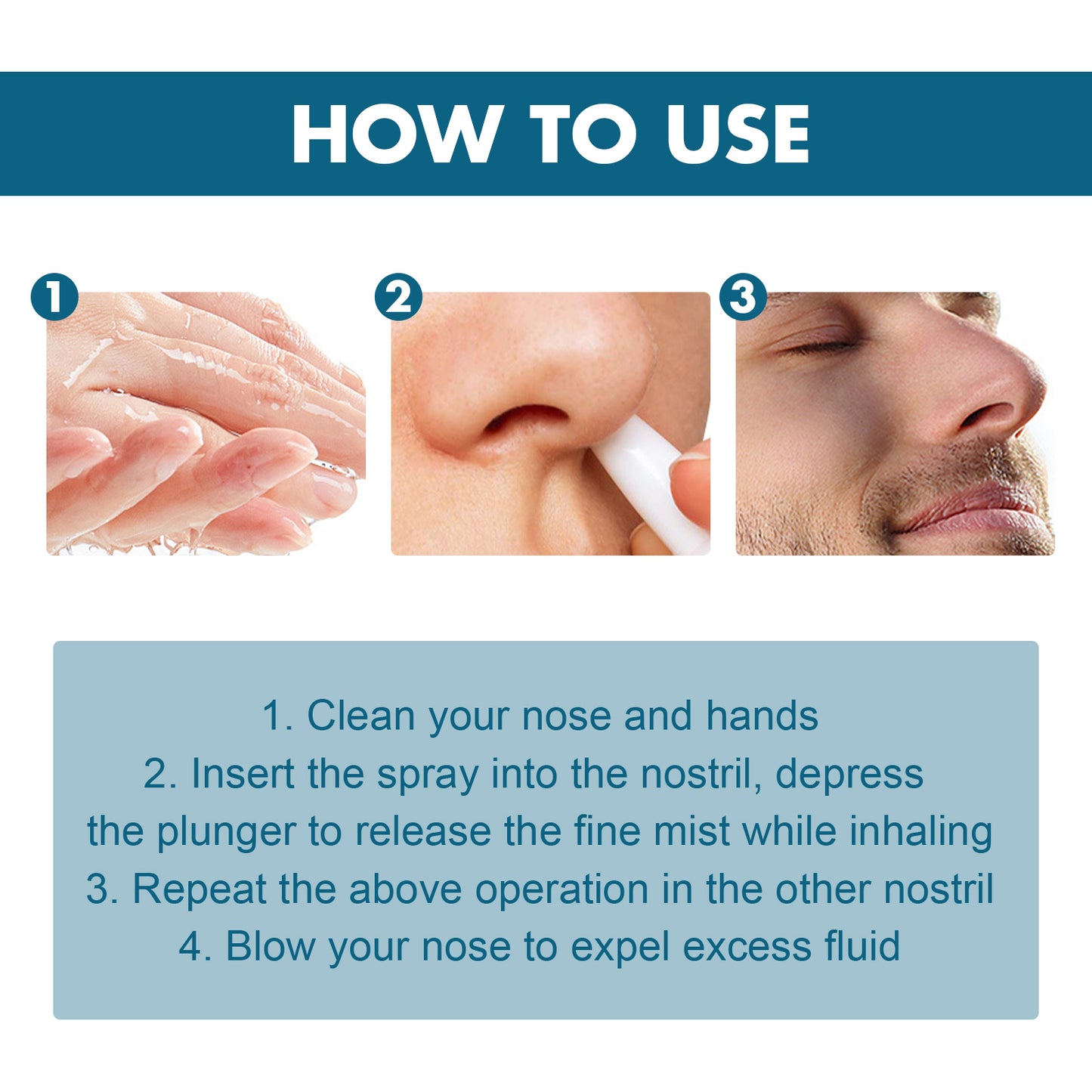 Nasal Spray Relieves Nasal Congestion, Itchy Nose, Nasal Irritation And Nasal Cleansing Care Nasal Spray