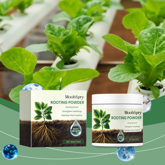 MoonSpry Plant Root Powder Is A Nutrient Supplement To Improve The Rooting And Seedling Strength Of Soil Green Plants And Flowers