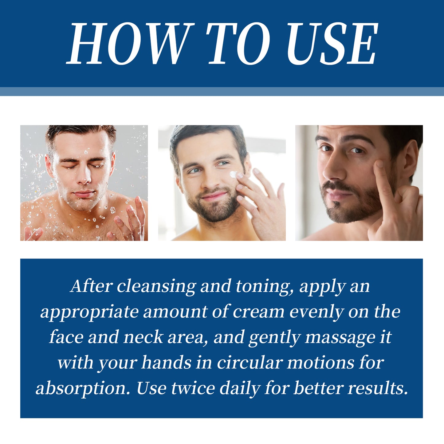 Collagen Wrinkle Remover Cream for Men, Anti Aging Fade Fine Lines Tightening Hydrating Cream