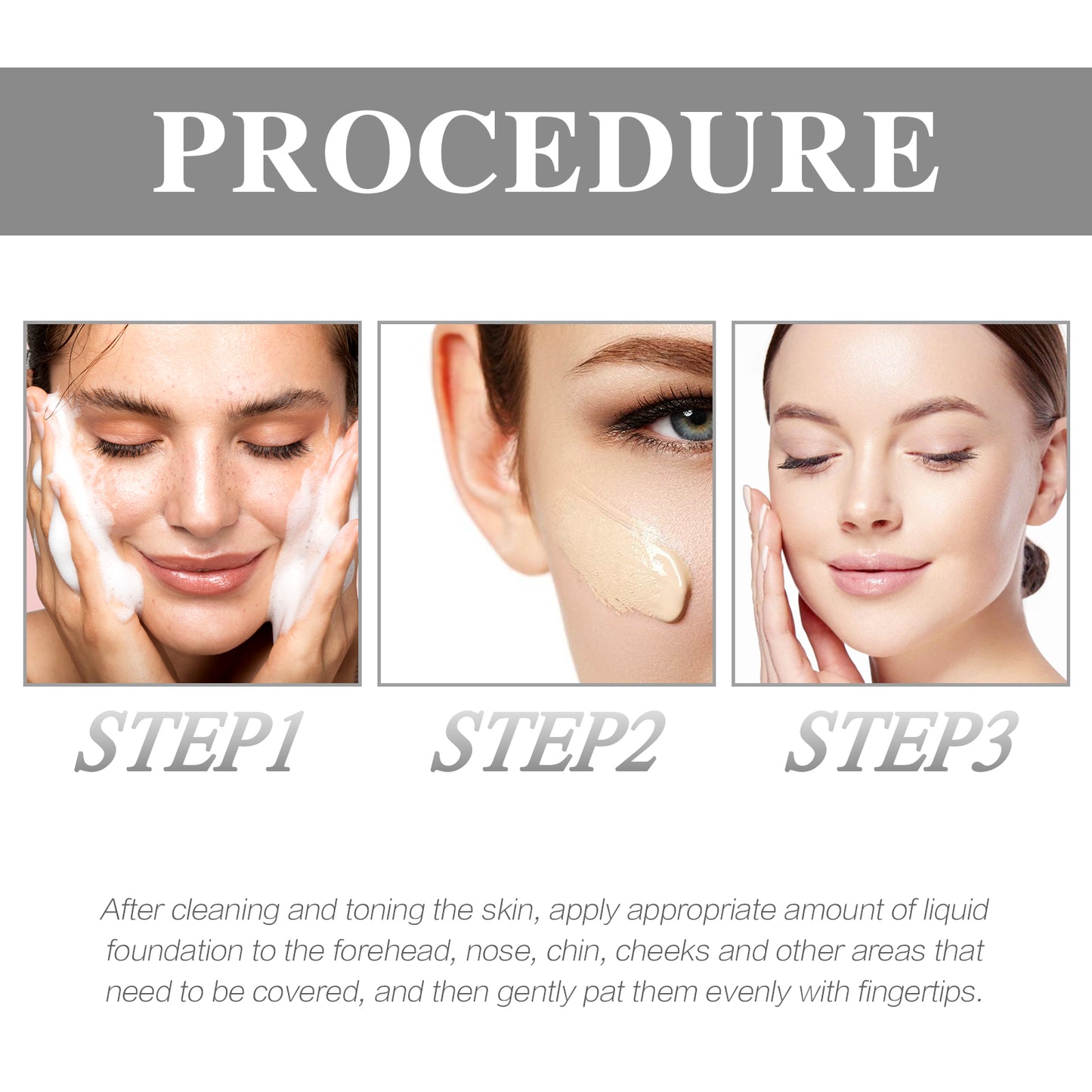 3 In 1 Color Correcting Cream, Cover Dark Spots, Moisturize Skin Care And Isolate Foundation