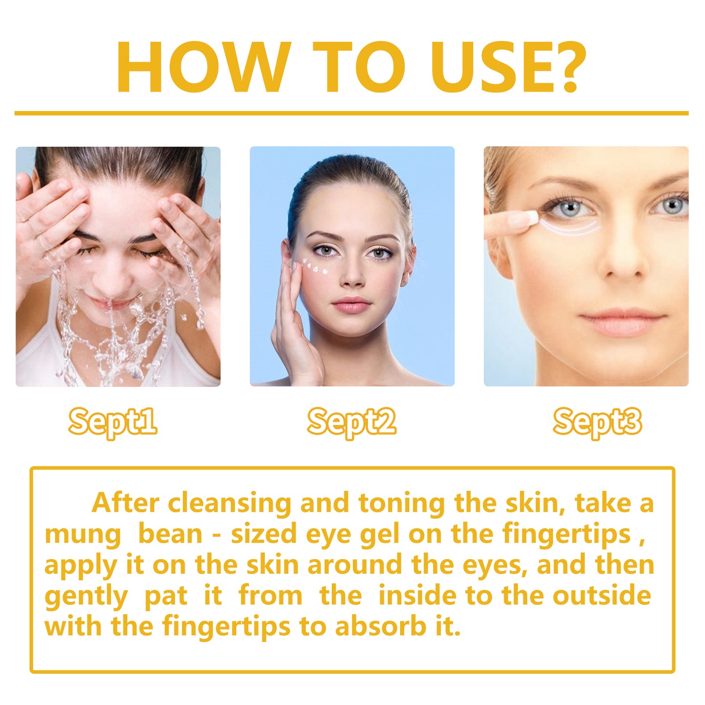 Vitamin E Eye Cream, Lightened Dark Circles Crow's Feet, Firmed And Moisturized Eye Cream