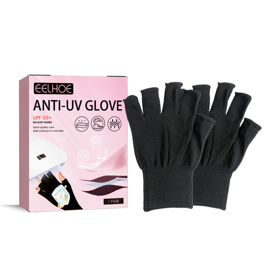 Anti-UV Glove, Anti-Suntan Hand Baking Lamp Blocking Gloves For Nail Lighting