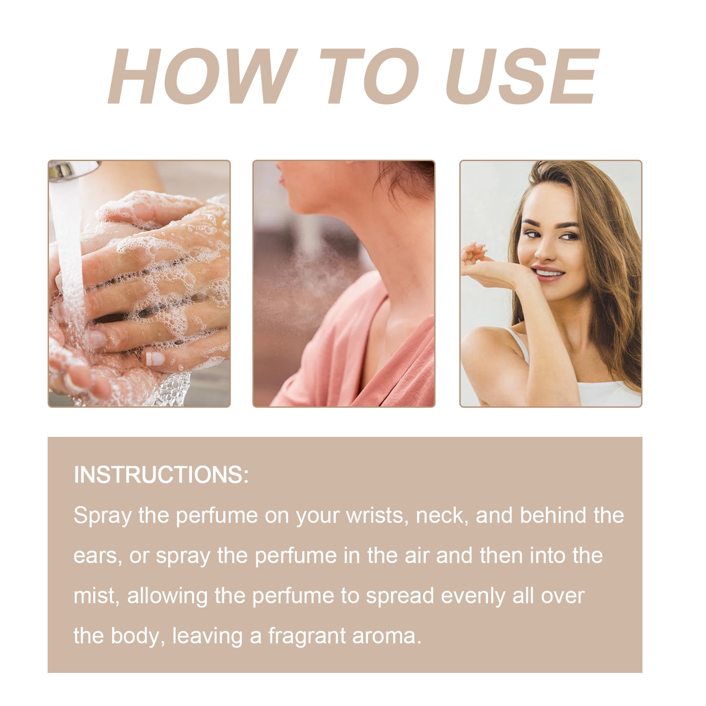 Caramel Cascade Perfume Oil, Lasting Fragrance Light Elegant Natural Niche Fresh Mild Not Pungent Portable Caramel Perfume