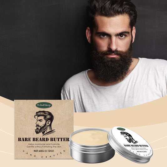 Woodsleep Men's Beard Care Wax, Soft, Set And Nourishing Care Care, Moisturizing, Gentle And Comfortable Beard