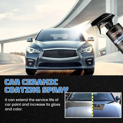 Automotive Ceramic Coating Spray, Car Refurbishment Car Paint Brightening Decontamination Polishing Refurbished Ceramic Spray