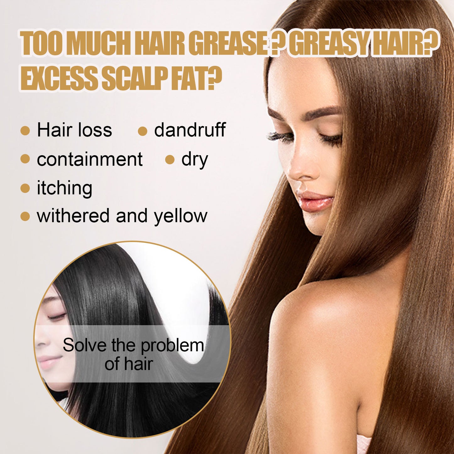 Ginger Soap, Anti-Loss Hair Care Tight Hair Clean And Smooth Hair Moisturizing Scalp Shampoo Soap