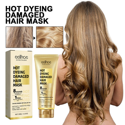 Keratin Hair Care Cream Hair Care Dry And Irritated Hair Moisturizing And Smoothing Hair Care Cream