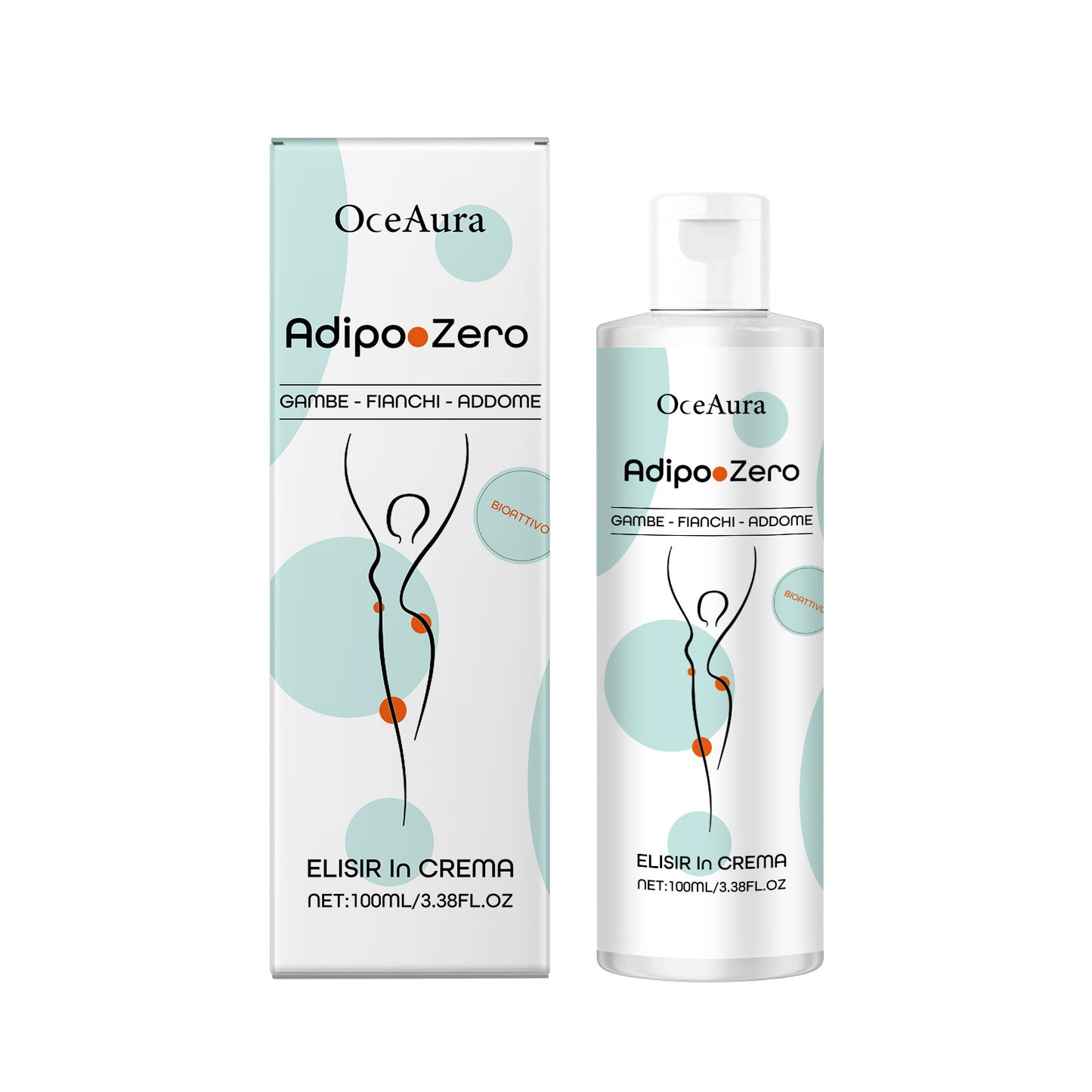 OceAura Body Care Cream Gentle Moisturizing Light Treatment All Over The Skin Nourishing Firming Massage Cream