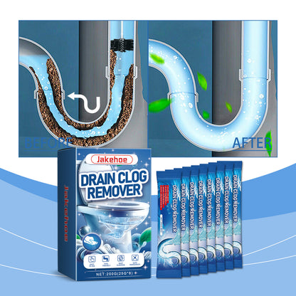 Pipe Dredging Powder, Toilet Pipe Toilet Floor Drain Kitchen Drain Clogged Dredging Powder