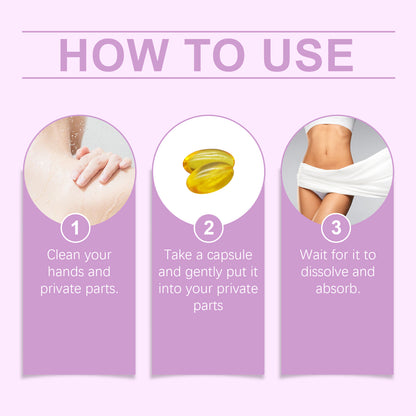 North Moon Women's Body Care Capsules Gentle Body Care Moisturizing Daily Refreshing Comfort Capsules