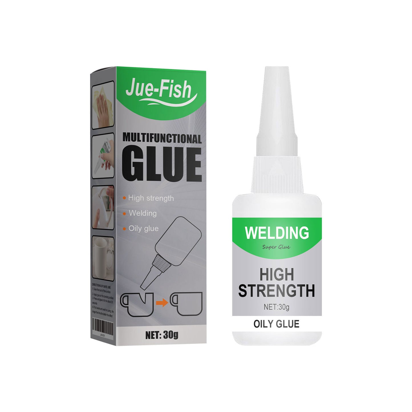 Multi-Functional Ceramic Waterproof Transparent Glue, Glass Wood Special Quick-Drying Glue Universal Glue