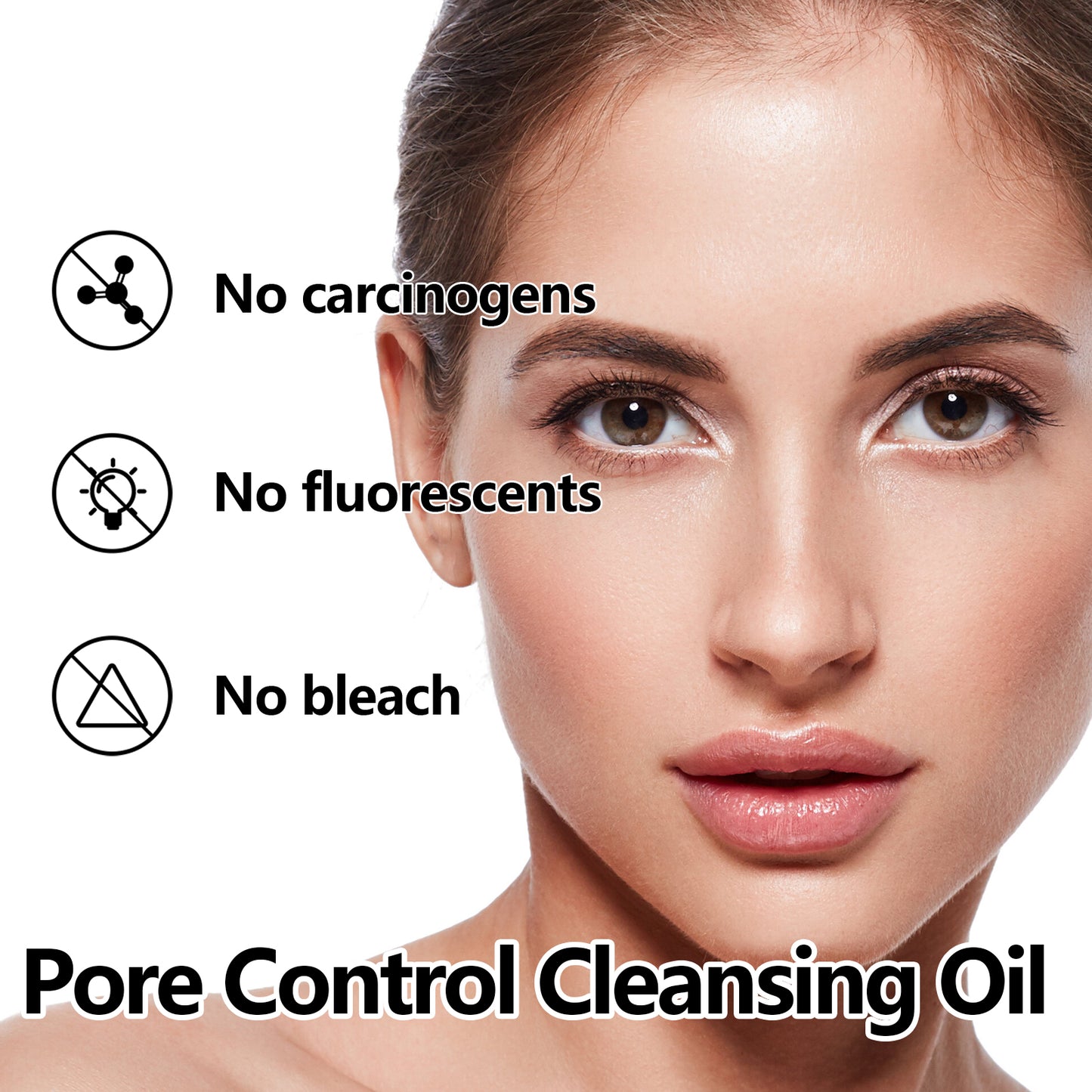 Pore Control Cleansing Oil, Clean Makeup Gently Remove Makeup Care For Skin Clean Pores Remove Makeup Oil