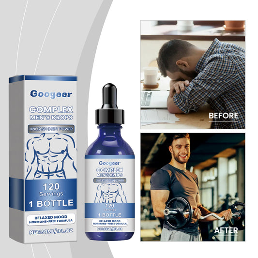 Googeer Body Care Drops, Supplement Drops Men's Body Care Drops