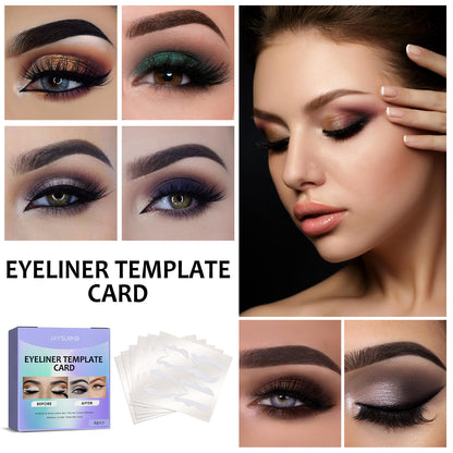 Beginner Eyeliner Assist Template, Lazy Beginner Beauty Tool Quick Makeup Eye Makeup Artefact