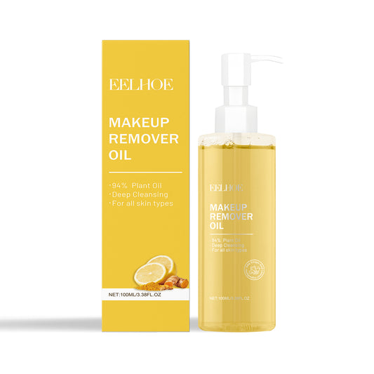 EELHOE Ginger Lemon Cleansing Oil, Care For The Skin And Clean Pores Gentle, Refreshing And Non-Tight Cleansing Oil