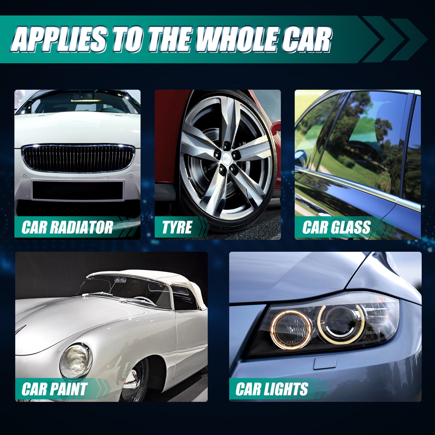 Car Coating Spray, Liquid Glass Sealing Glaze Coating Agent For Automobile Maintenance