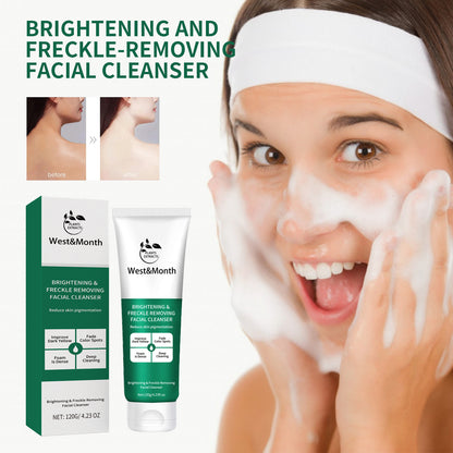 Brightening And Freckle-removing Facial Cleanser, Cleansing And Brightening Skin Moisturizing And Non-tightening Cleanser