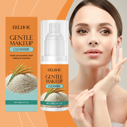 EELHOE Rice Gentle Makeup Remover Face Gentle Cleansing Makeup Cleanser Pure Skin Moisturizing Water Refreshing Makeup Remover
