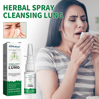 Herbal Spray Cleansing Lung, Nasal Cleansing Treatment For Runny Nose Discomfort