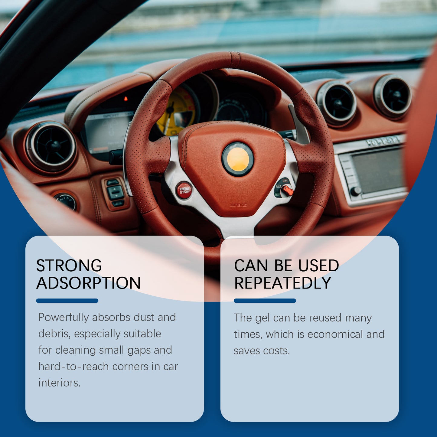 Rayhong Automotive Cleaning Gel Automotive Interior Gap Automotive Multi-Function Air Outlet Cleaning Soft Adhesive