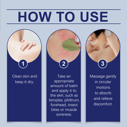 Oceaura Herbal Balm Moisturizes And Moisturizes Body Skin With Mosquito Bite Skin Care Balm