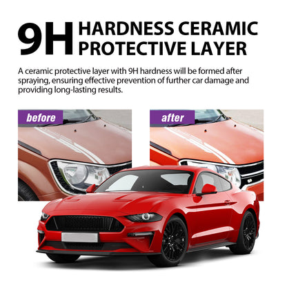 Car Coating Spray Car Paint Brightening Refurbished Dust Cleaning Oil Maintenance Coating Agent