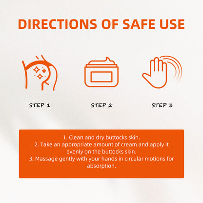 Bum Bum Cream, Firming And Lifting Butt Peach Butt Highlights S-Curve Body Slimming Butt Cream