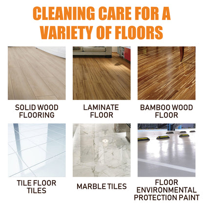 Multi-Effect Floor Cleaner, Gently Clean Floor Tiles Wooden Furniture Stubborn Dirt Stains