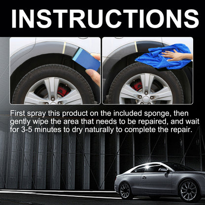 Plastic Restorer, Car Seat Interior Instrument Panel Cleaning Decontamination Polish Refurbishing Agent