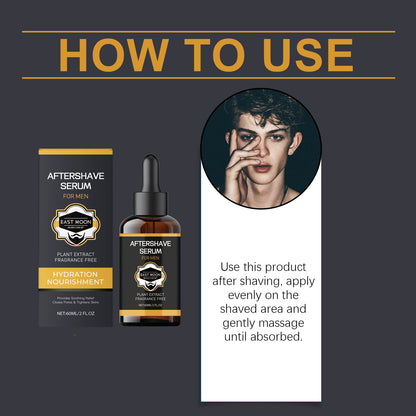 Soothing Aftershave Essence Gently Relieves Shaving Discomfort Moisturizing Repair Refreshing And Comfortable