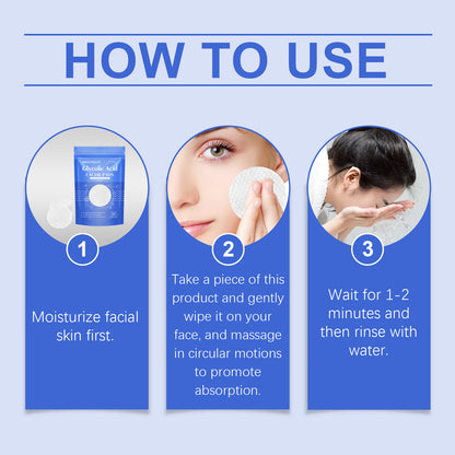 Salicylic Acid Cleansing Pad Gently Cleanses Facial Skin Hydrating Skin Care Cleanser