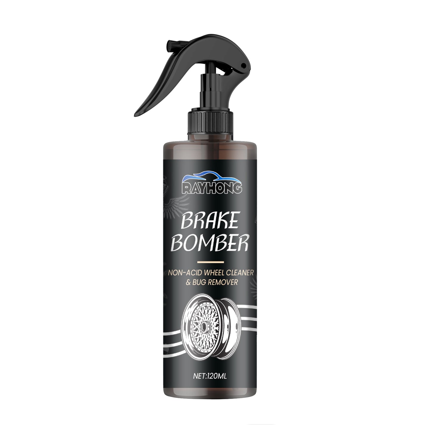 Wheel Cleaner, Car Wheel Hub Cleaning Stain Repair Removal Rust Polish