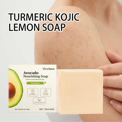 OceAura Multifunctional Skin Nourishing Soap Gentle Clean Nourishing Fragrance Rich Foam Body Care Soap