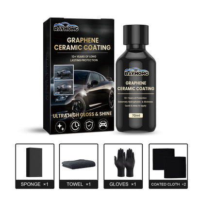 Graphene Ceramic Coating, Super Water Plating Crystal Coating Waterproof Coating Sealing Glaze Maintenance Car Paint