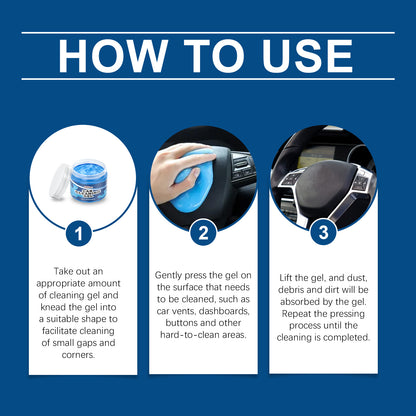 Rayhong Automotive Cleaning Gel Automotive Interior Gap Automotive Multi-Function Air Outlet Cleaning Soft Adhesive