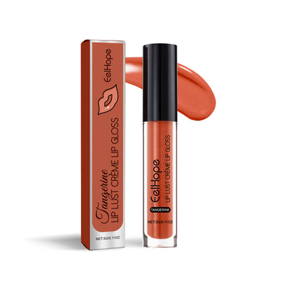 Lip Glaze, Moisturizing And Hydrating, Easy To Color, Not Easy To Stick Cup Long-Lasting Portable Lipstick Glaze