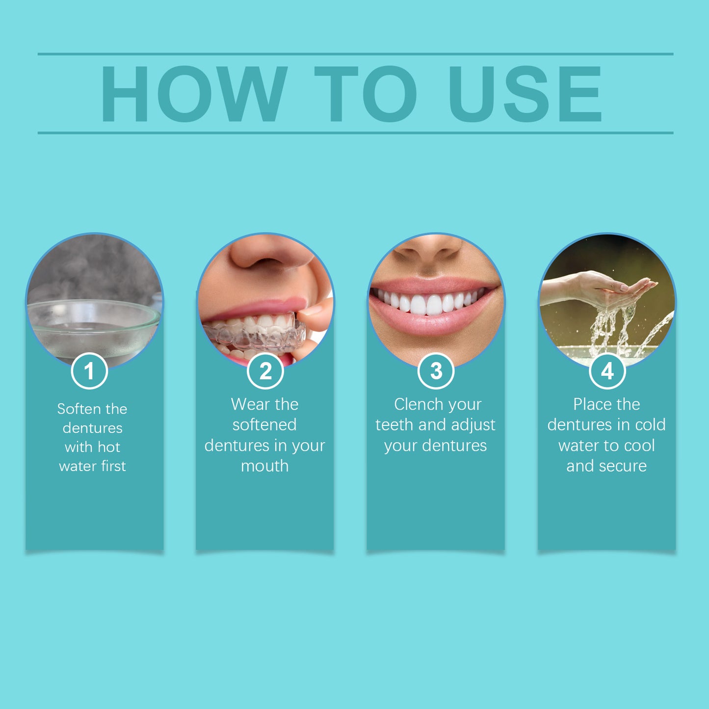 Adjustable Buckle Dentures, Comfortable Adjustable Dentures To Fit The Mouth Chewing Force And Fit The Teeth