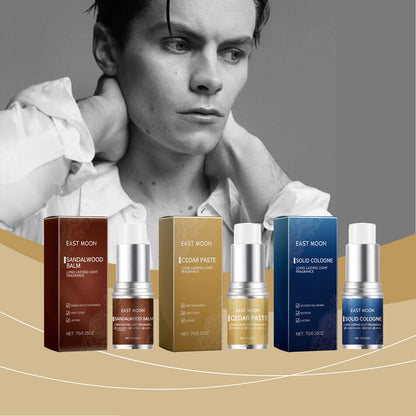 Men's Balm Stick Refreshing Non-Sticky Long Lasting Fragrance For Men Charm Balm Applicator