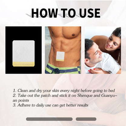 Body Care Patch, Men's Body Health Care Belly Button Patch Warm Kidney, Protect Yang And Benefit Kidney Patch