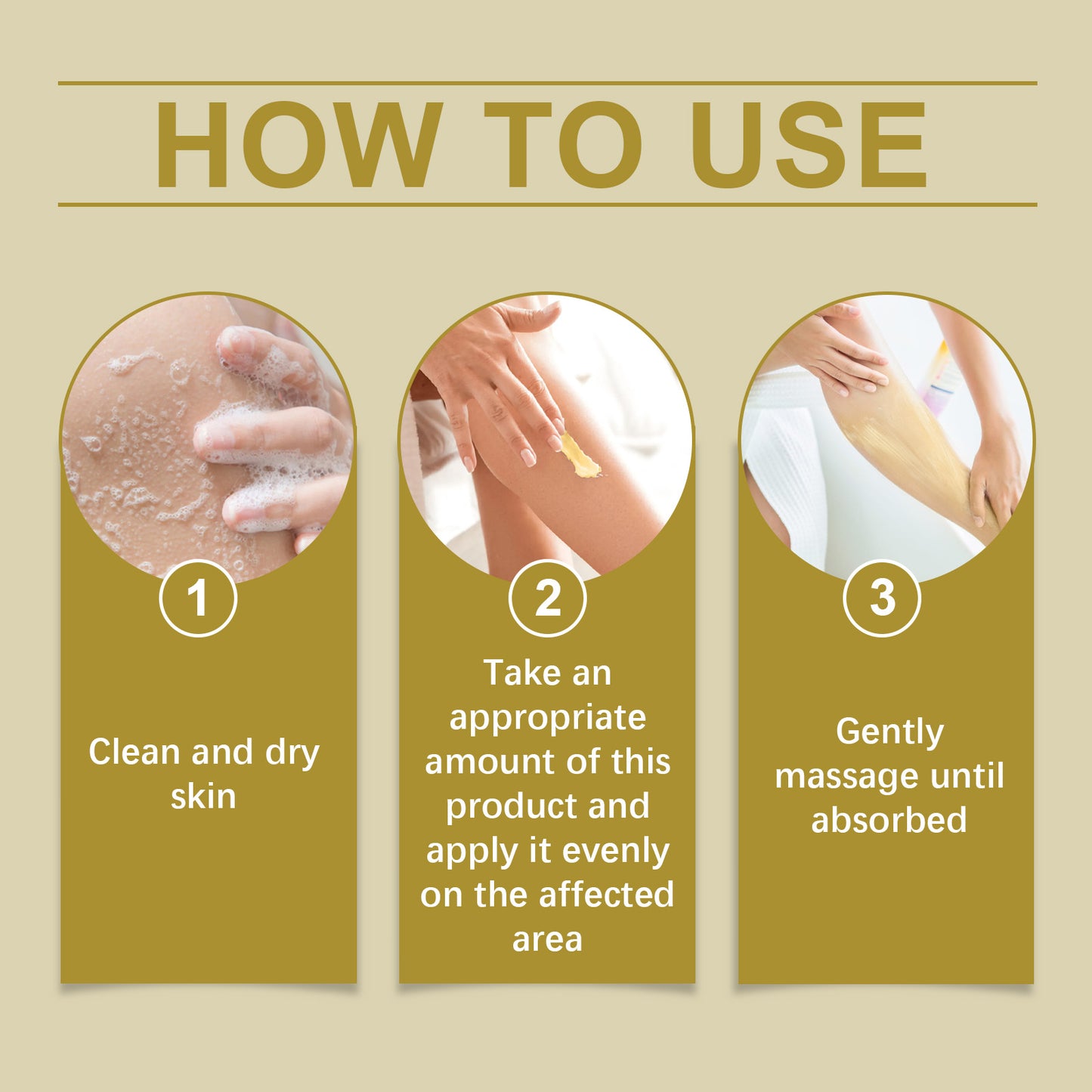 Herbal Cream Gently Moisturizes Neck, Shoulders, Waist, Legs And Knees Body Massage Cream