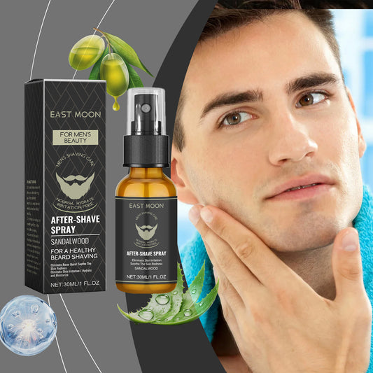 After Shave Spray Men's Beard Care Soothing Moisturizing Cool Skin Care Spray
