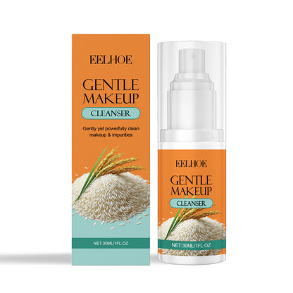 EELHOE Rice Gentle Makeup Remover Face Gentle Cleansing Makeup Cleanser Pure Skin Moisturizing Water Refreshing Makeup Remover