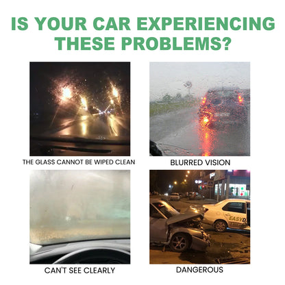 Rain Repellent For Car Windshield, Car Glass Cleaning Decontamination Stains And Impurities Water Renovation Cleaning Agent