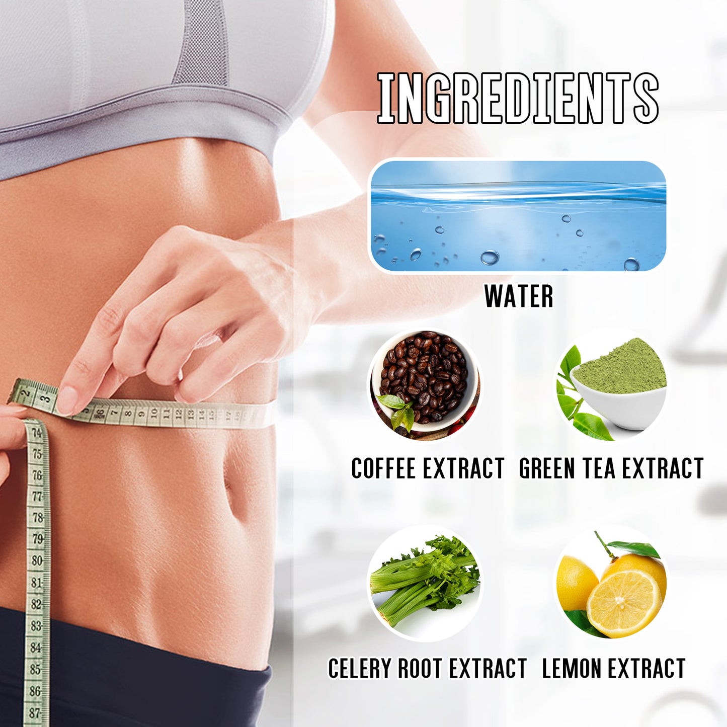 Dietary Supplement Toning Drops Relieve Anxiety Toning Body Toning Waist Firming Skin Body Care