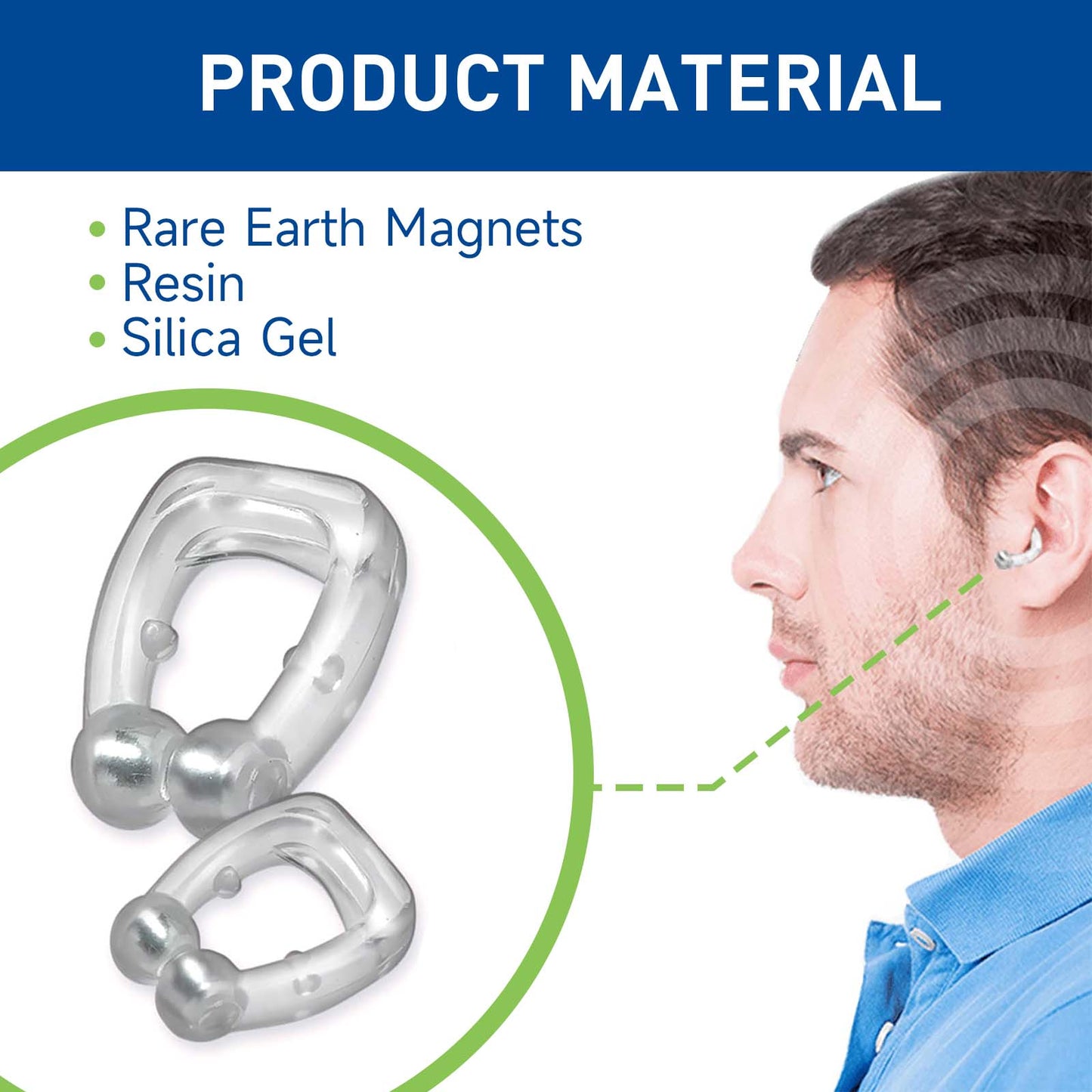 Auri-calm Tinnitus Relief Device, Relieve Ear Pain Tinnitus And Ear Discomfort Ear Massage Care Ear Clips