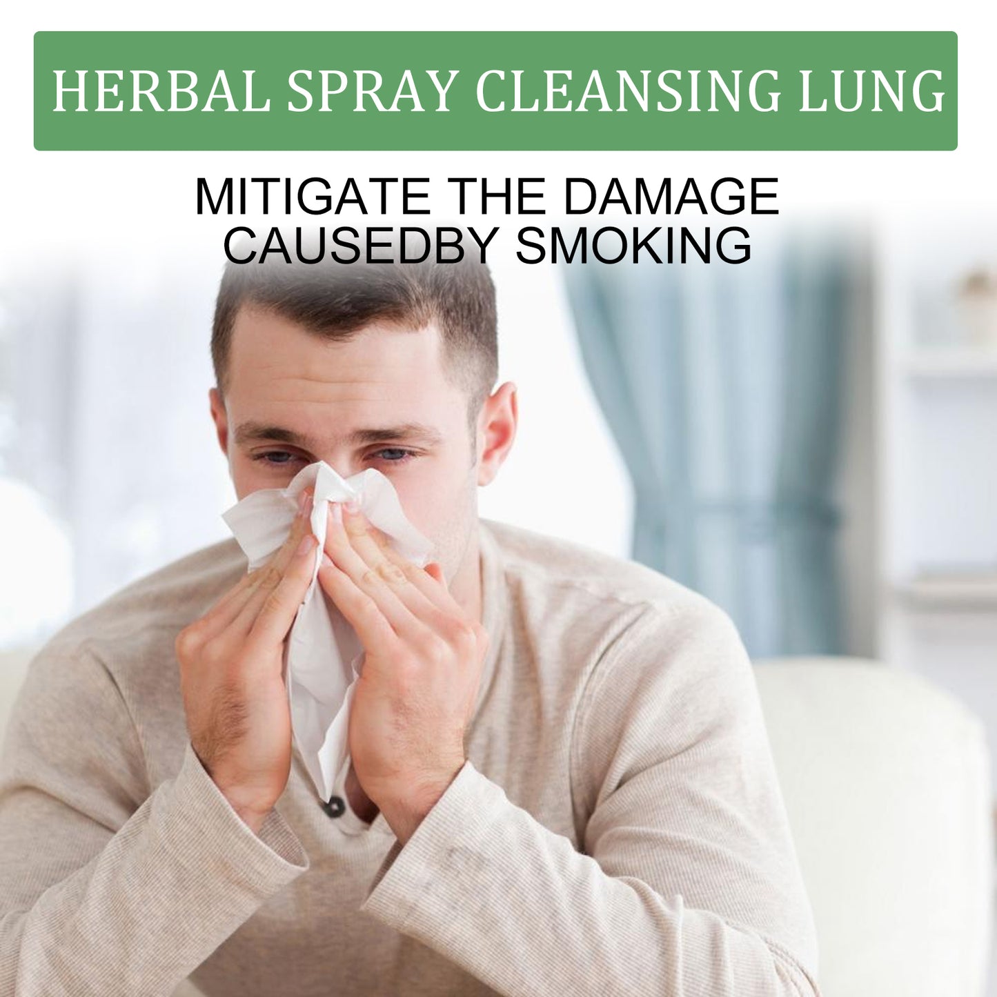 Herbal Spray Cleansing Lung, Nasal Clean Relief And Repair Nasal Discomfort Nasal Cleaning Body Care Nose Ring